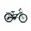 CHANTY Roader 24 Zoll Jungenfahrrad – Schwarz/Grün | 7 Gänge |