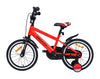 CHANTY Racer 16 Zoll Jungenfahrrad – Rot/Schwarz | 4–6 Jahre