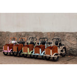 Chanty Cargo Kid - Sandfarben Das ultimative Kinder-Lastenrad für Spaß und Transport inklusive Helm, Flaschenhalter, 2-farbigen Griffen und Klingel