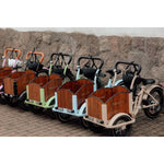 Chanty Cargo Kid - Sandfarben Das ultimative Kinder-Lastenrad für Spaß und Transport inklusive Helm, Flaschenhalter, 2-farbigen Griffen und Klingel