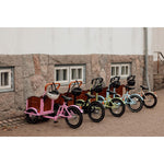 Chanty Cargo Kid - Sandfarben Das ultimative Kinder-Lastenrad für Spaß und Transport inklusive Helm, Flaschenhalter, 2-farbigen Griffen und Klingel