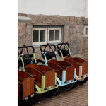 Chanty Cargo Kid - Sandfarben Das ultimative Kinder-Lastenrad für Spaß und Transport inklusive Helm, Flaschenhalter, 2-farbigen Griffen und Klingel