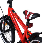 CHANTY Racer 16 Zoll Jungenfahrrad – Rot/Schwarz | 4–6 Jahre