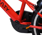 CHANTY Racer 16 Zoll Jungenfahrrad – Rot/Schwarz | 4–6 Jahre