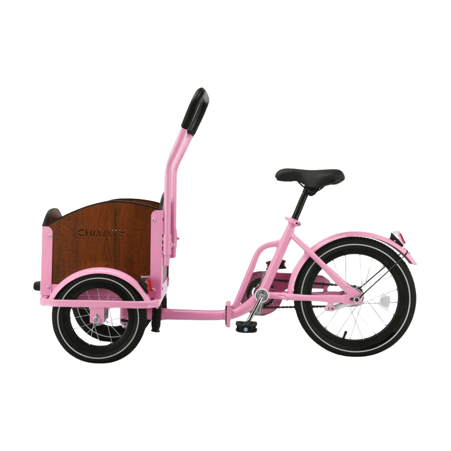 vélo 54 - fahrräder - lastenräder / cargobikes - kinderräder Chanty Cargo Kid Pink Kinder-Lastenrad | Inkl. Zubehör
