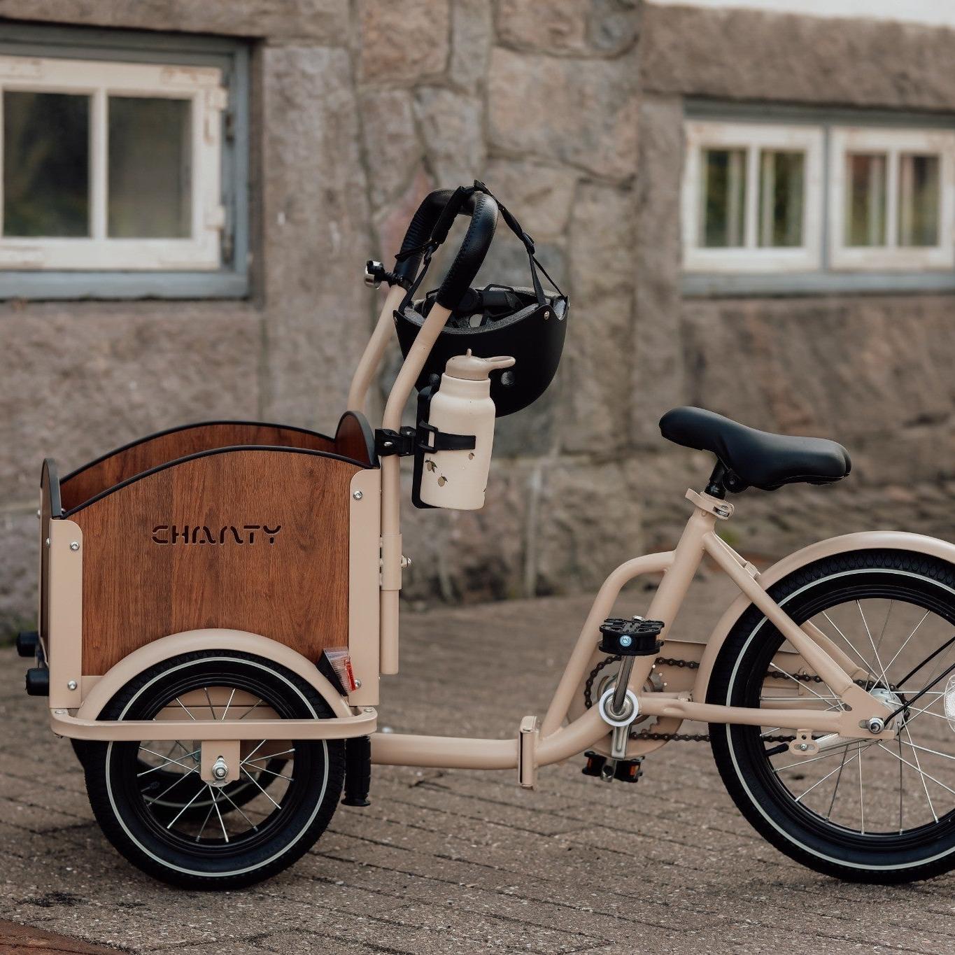 lastenfahrrad elektro kinder CHANTY Cargo Kid – Kinder-Lastenrad – Sand – Chantybikes