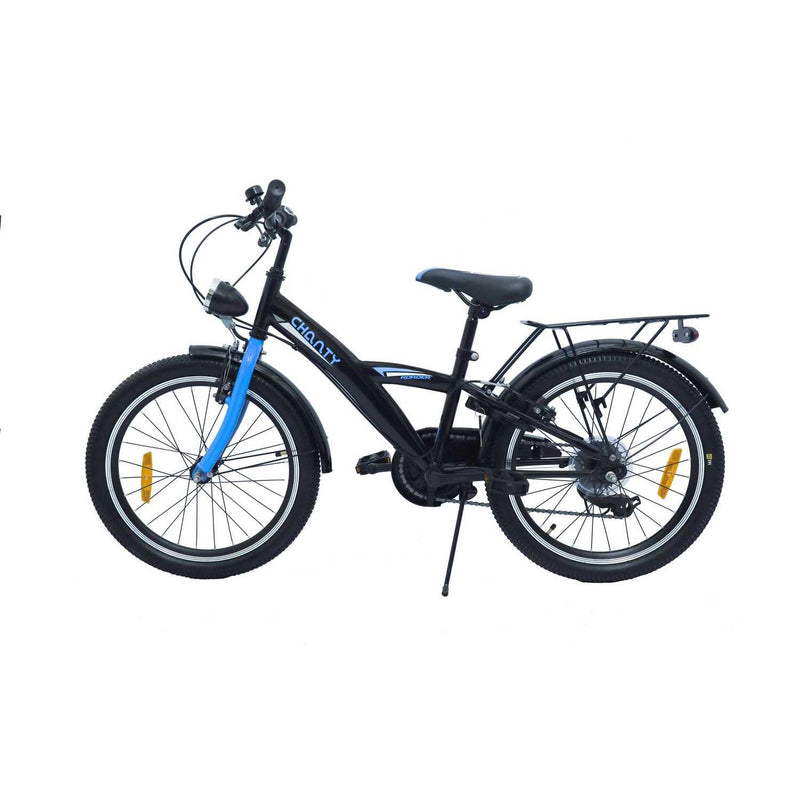 CHANTY Roader 20" Schwarzes Jungenfahrrad | 7 Gänge |