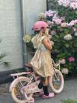 CHANTY Flower 16 Zoll Mädchenfahrrad – Rosa | 3 Gänge 